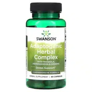 Adaptogene Kräuterformel – Rhodiola, Ashwagandha & Ginseng  60Kaps.