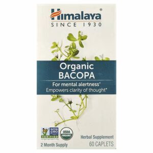 Organic Bacopa 750mg  60Kps.  Himalaya