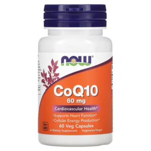NOW® CoQ10 60 mg – 60 veg. Kaps.