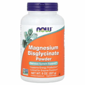 Magnesium Bisglycinate Powder  227g  NOW Foods