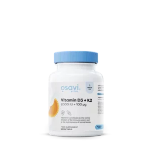 Vitamin D3 + K2  2000 IU + 100µg  60 Softgels